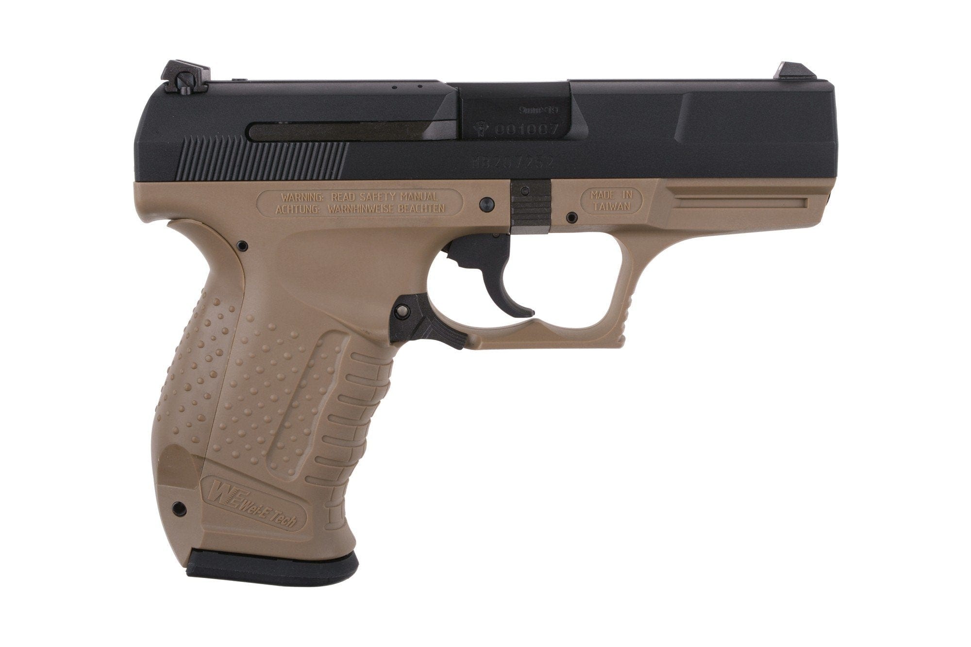 E99 Pistol Replica - Tan by WE on Airsoft Mania Europe