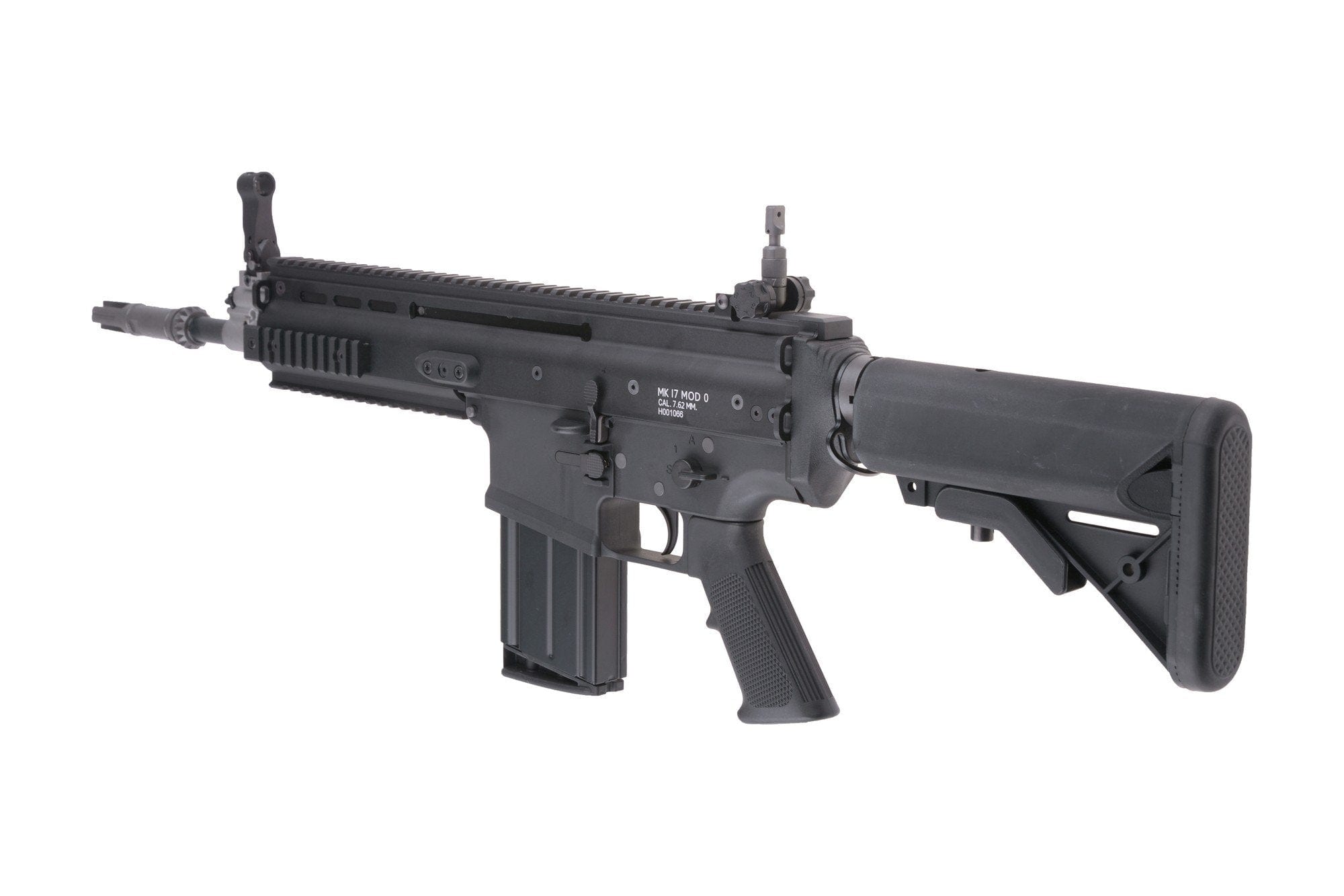 MK17 MOD 0 SF Open Bolt Carbine Replica - Black by WE on Airsoft Mania Europe