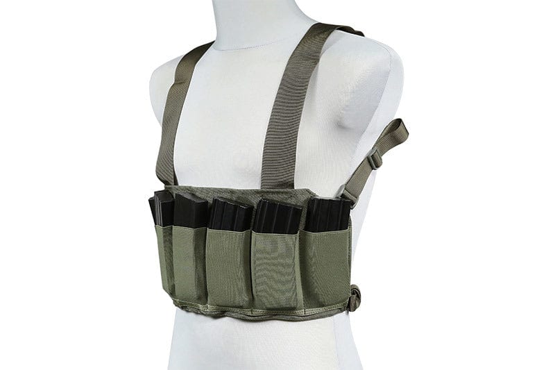 Low-Profile Speed Chest Rig Tactical Vest - Sage Green
