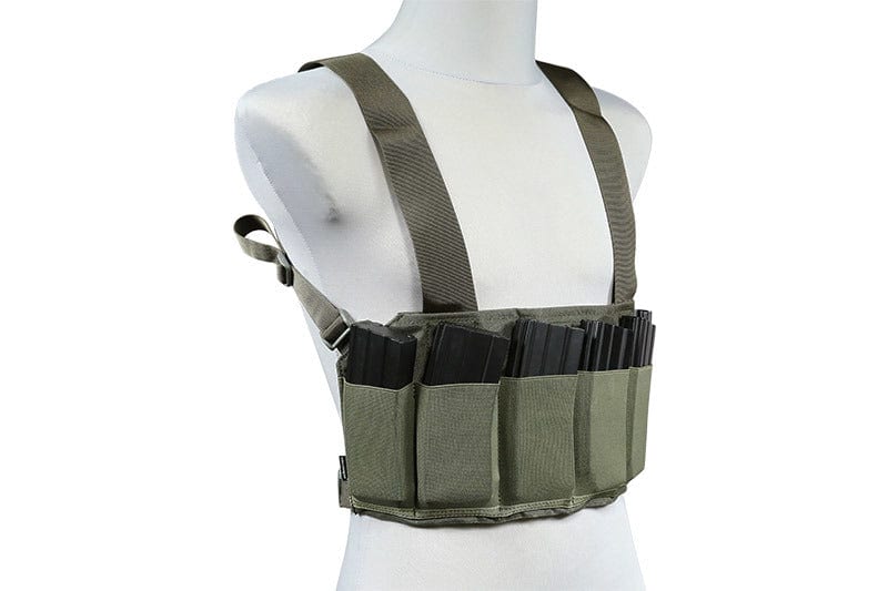 Low-Profile Speed Tactical Vest Chest Rig - Sage Green by Emerson Gear on Airsoft Mania Europe