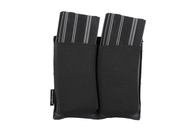 Double Speed Pouch for M4 / M16 Magazines - Black by Emerson Gear on Airsoft Mania Europe