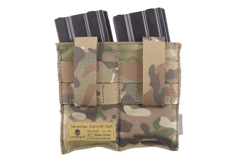 Double Speed Pouch for M4 / M16 Magazines - CP by Emerson Gear on Airsoft Mania Europe