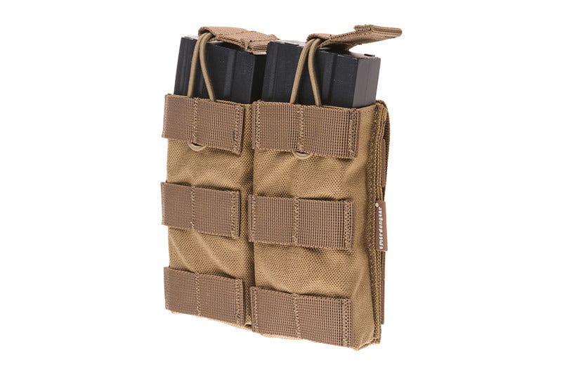 Double Open Top Pouch for M4/M16 Magazine - Coyote Brown