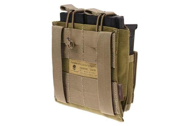 Doppia tasca superiore Tasca per M4/M16 + caricatori per pistola - Caricatori
