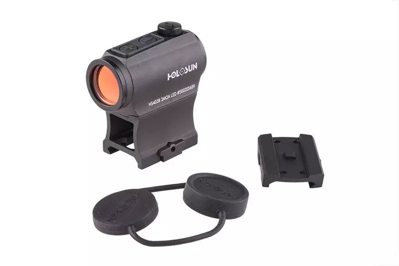 HS403B Red Dot Sight - Low-Profile-Halterung + 1/3 Co-Witness