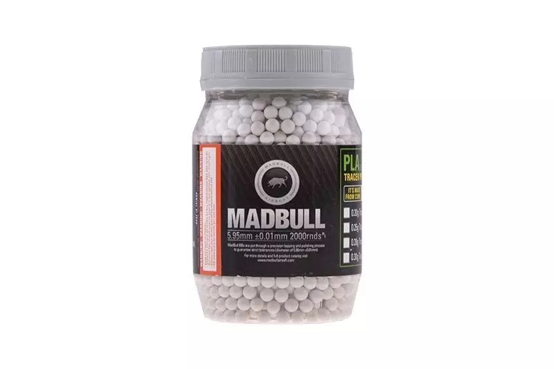 Madbull 0.36 Heavy White Weight - 2000 BBs