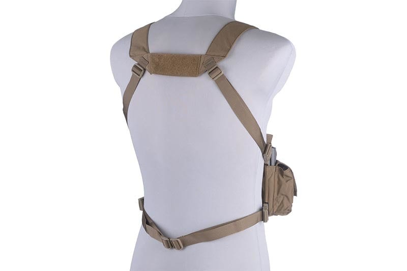 D3CR Chest Rig Tactical Vest - Tan by Emerson Gear on Airsoft Mania Europe