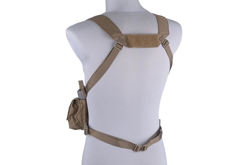D3CR Chest Rig Tactical Vest - Tan by Emerson Gear on Airsoft Mania Europe