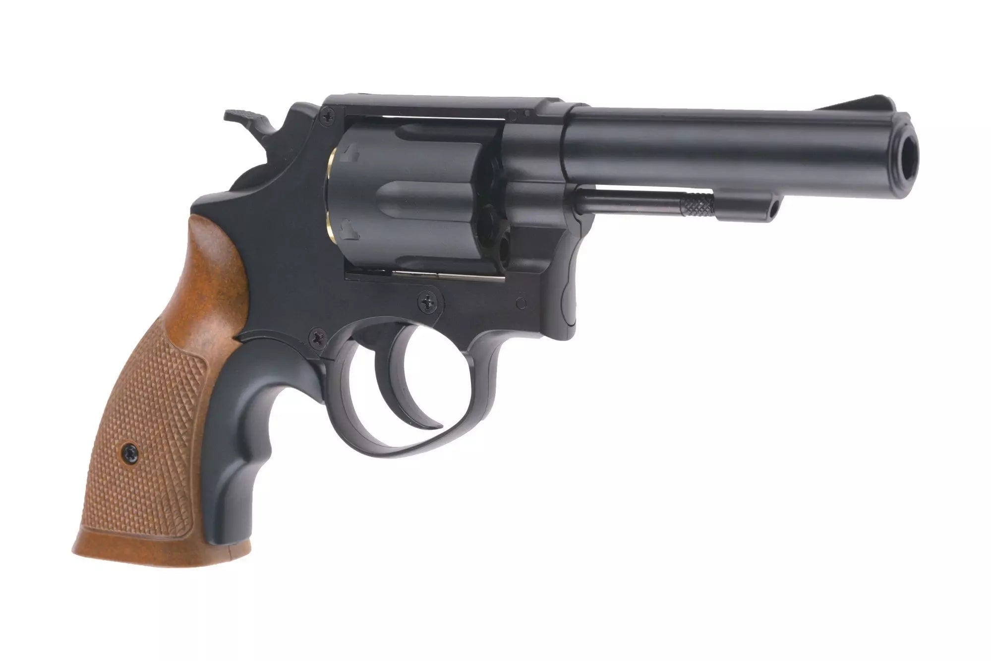 Airsoft Revolver HG131B-1 - Black/Wood