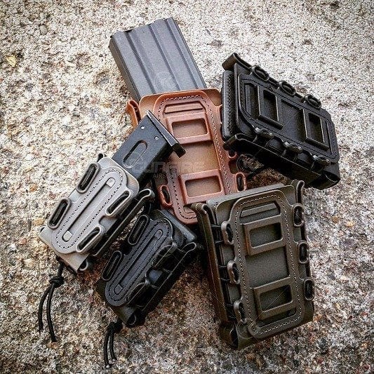 SSSMC Carabine Magazine Pouch - black by FMA on Airsoft Mania Europe