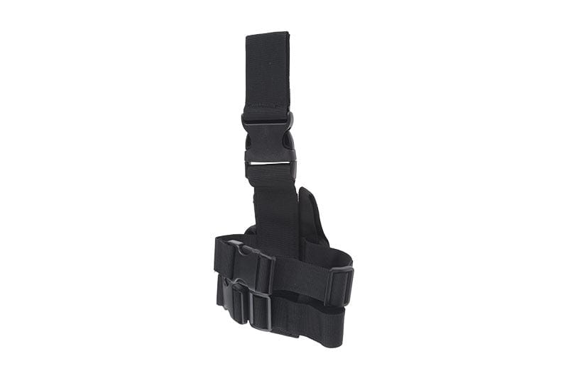 Universal holster with mag pouch - black