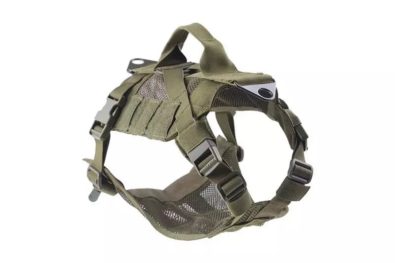 Tactical harness for dog - olive