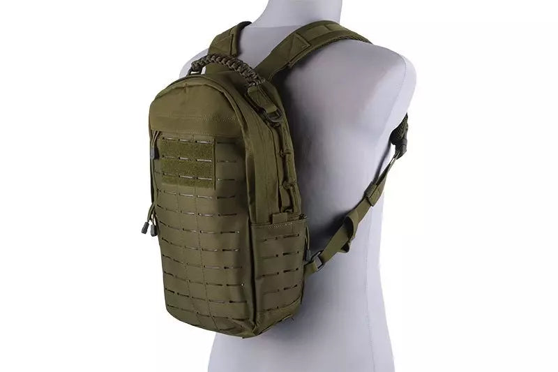 Small Laser-Cut tactical backpack - olive