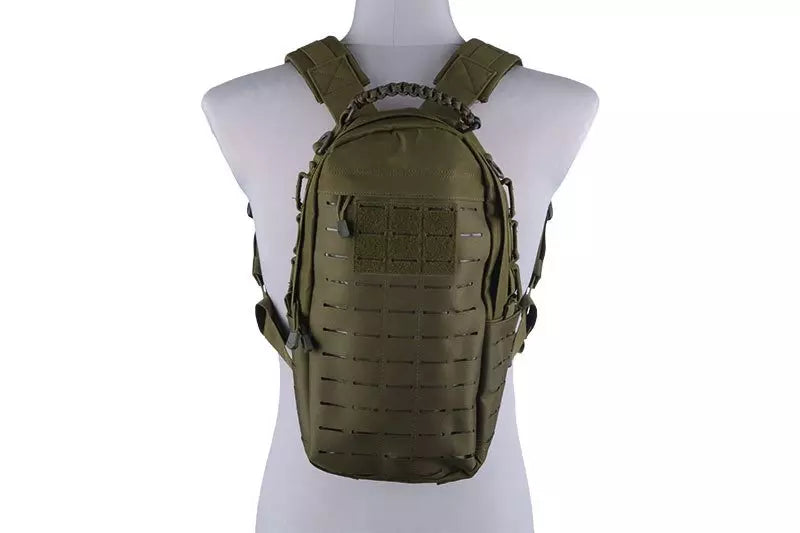Small Laser-Cut tactical backpack - olive