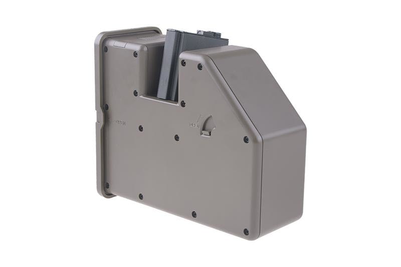 BOX 3500 BB Electric LMG Magazine by Krytac on Airsoft Mania Europe