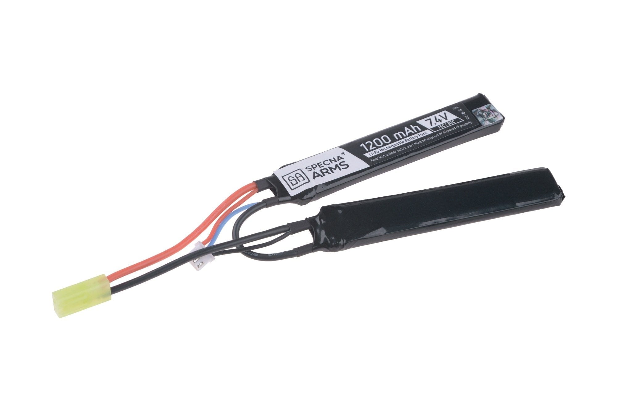 LiPo battery 7.4V 1200mAh 15 / 30C - Module 2 by Specna Arms on Airsoft Mania Europe
