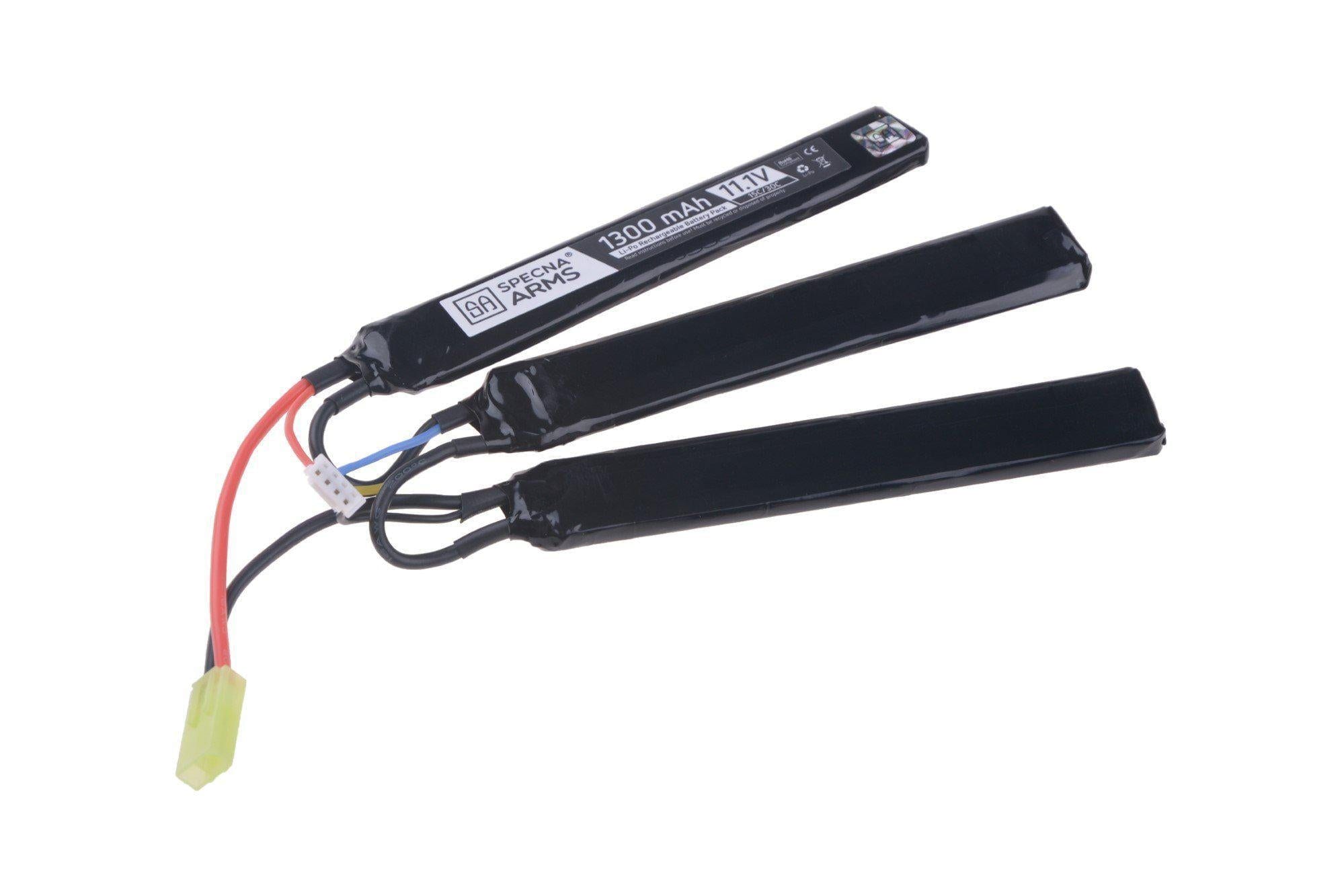 LiPo battery 11,1V 1300mAh 15 / 30C - Module 3 by Specna Arms on Airsoft Mania Europe