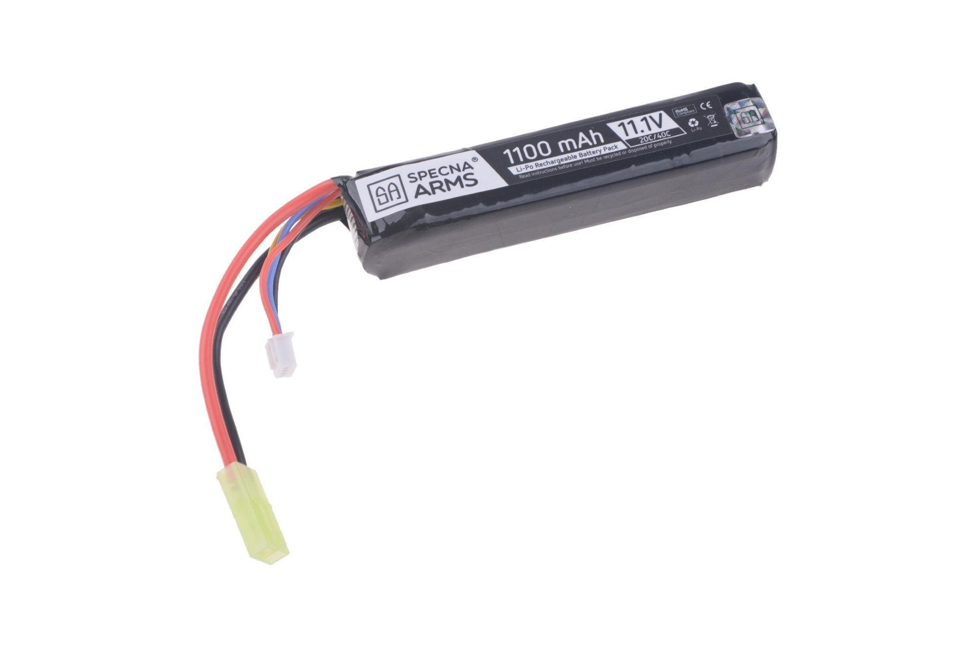 LiPo battery 11.1V 1100mAh 20/40C