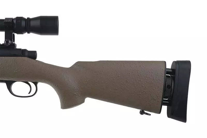 SW-04 Scharfschützengewehr (mit Zielfernrohr und Zweibein) - Hellbraun