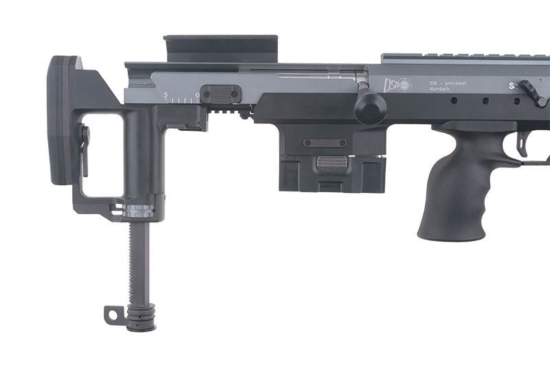 DSR-1 sniper rifle silver/black