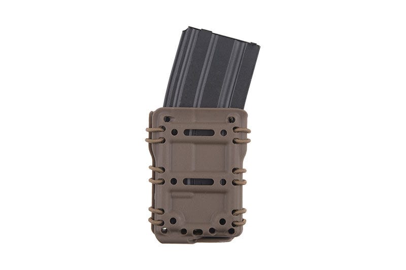 SMC pouch for 5.56 magazine (QD for the belt) - dark earth by FMA on Airsoft Mania Europe