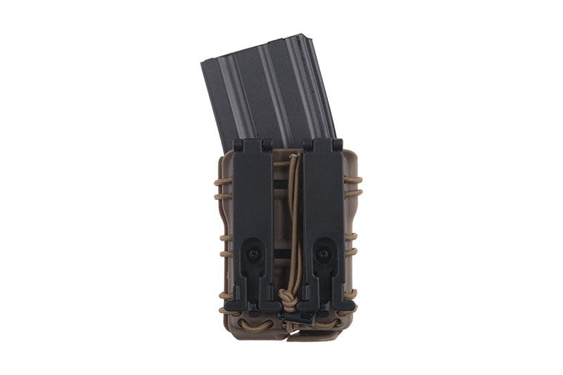SMC pouch for 5.56 magazine (MOLLE) - dark earth by FMA on Airsoft Mania Europe
