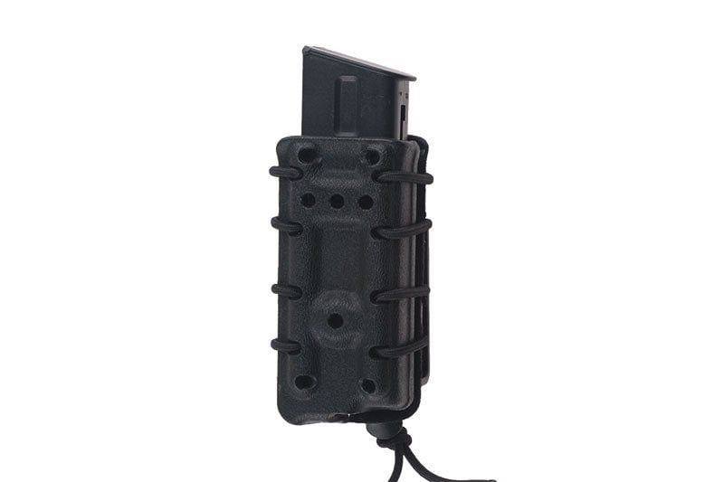 Ładownica SMC na magazynek jednorzędowy (wersja z dodatkowym wypełnieniem) (na pas 50mm) - czarna
