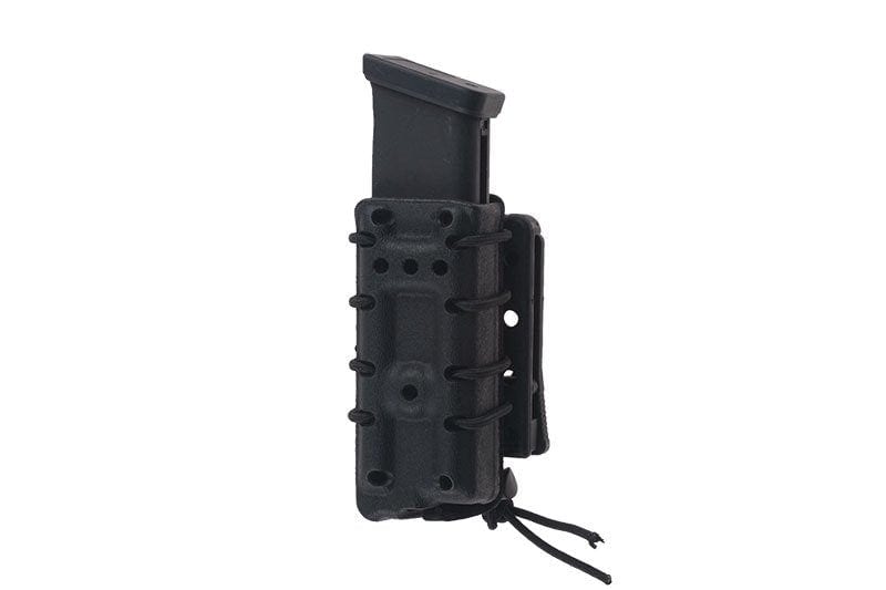 Ładownica SMC na magazynek pistoletowy (wersja z dodatkowym wypełnieniem) (QD na pas) - czarna