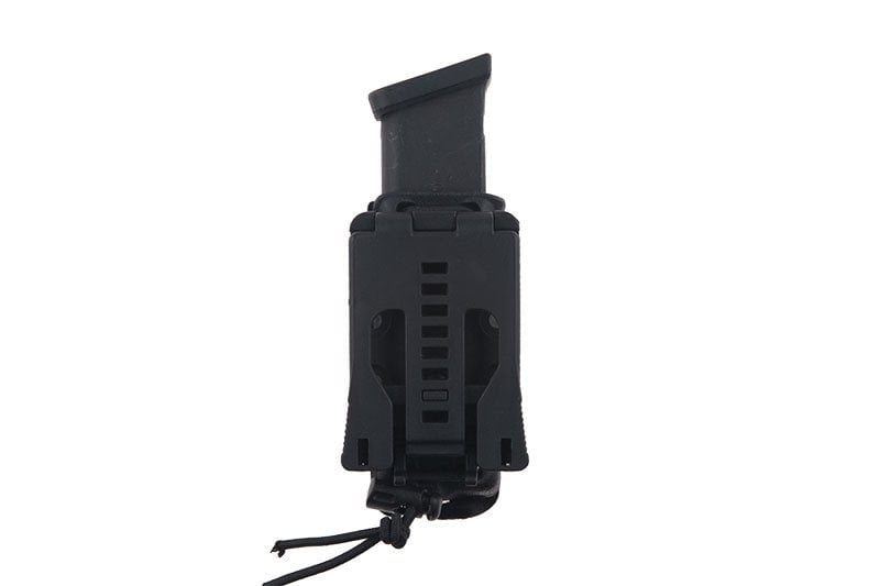 SMC Pistol Magazine Pouch with suede inside (QD Belt) - Black by FMA on Airsoft Mania Europe
