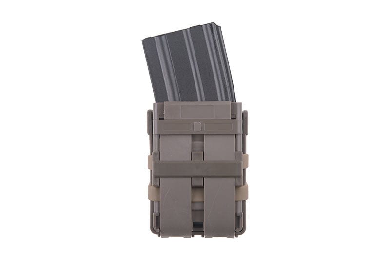 FAST 5.56 Magazine Pouch - Dark Earth by FMA on Airsoft Mania Europe