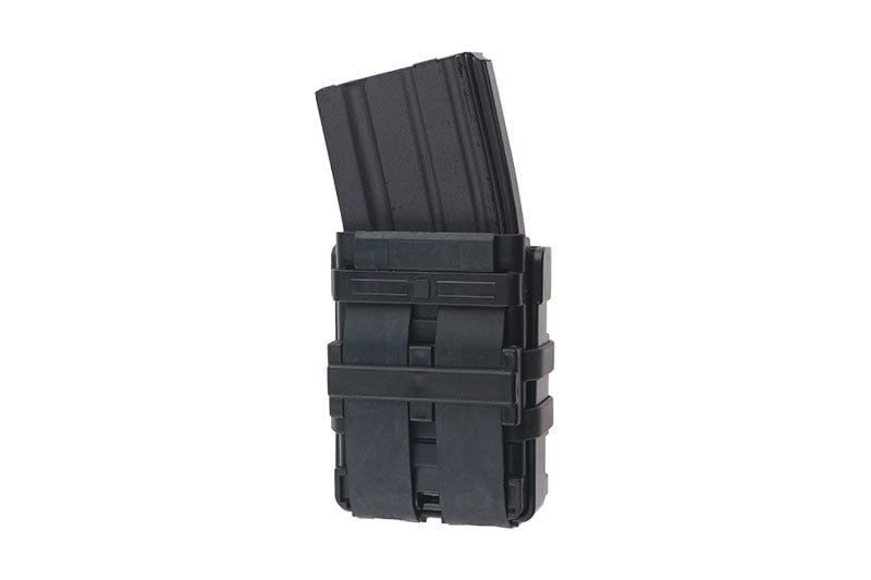 FAST 5.56 Magazine Pouch - Black by FMA on Airsoft Mania Europe