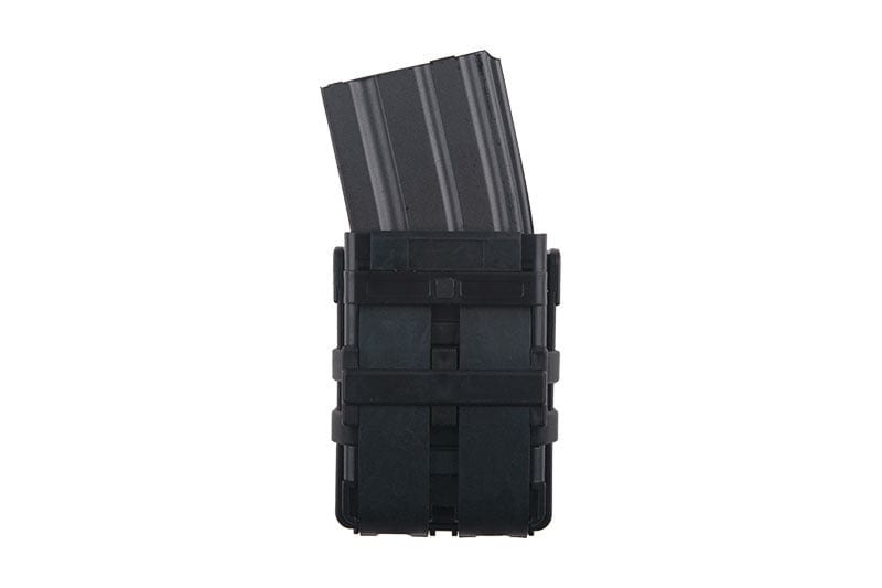 FAST 5.56 Magazine Pouch - Black by FMA on Airsoft Mania Europe