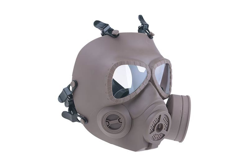 Ventilated dummy gas mask - tan by FMA on Airsoft Mania Europe