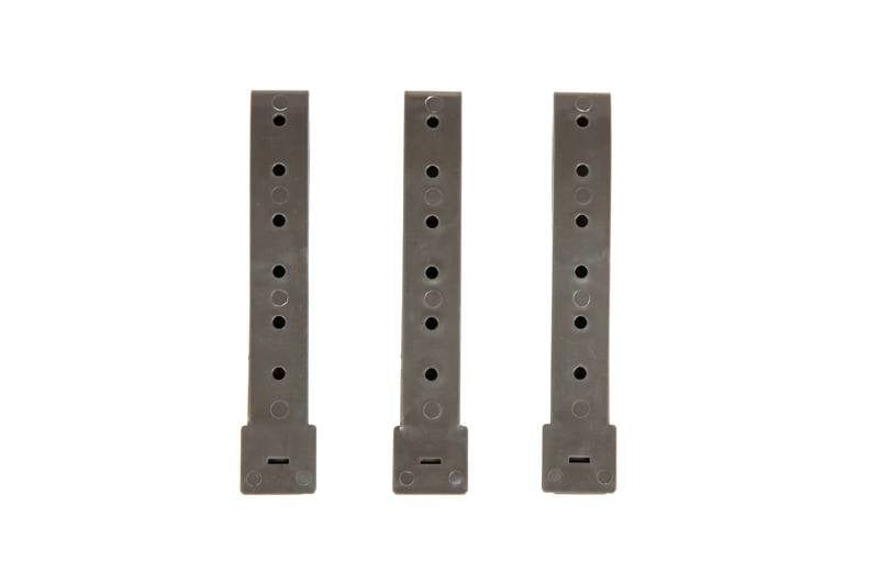 5" 3pcs polymer buckle set - Mass Grey by FMA on Airsoft Mania Europe