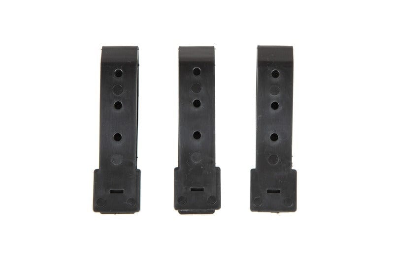 Set of 3 3" Polymer Buckles - black by FMA on Airsoft Mania Europe