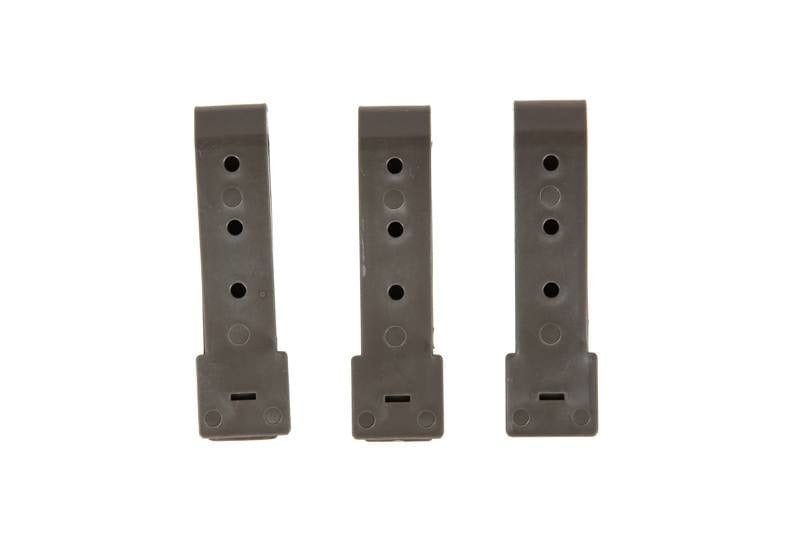 3" 3pcs polymer buckle set - Mass Grey by FMA on Airsoft Mania Europe