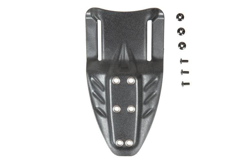 Belt holster mount panel - black