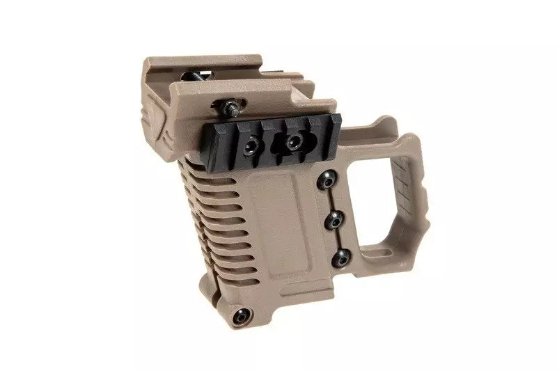 Pistol Carbine Kit do replik G17/18/19 - tan