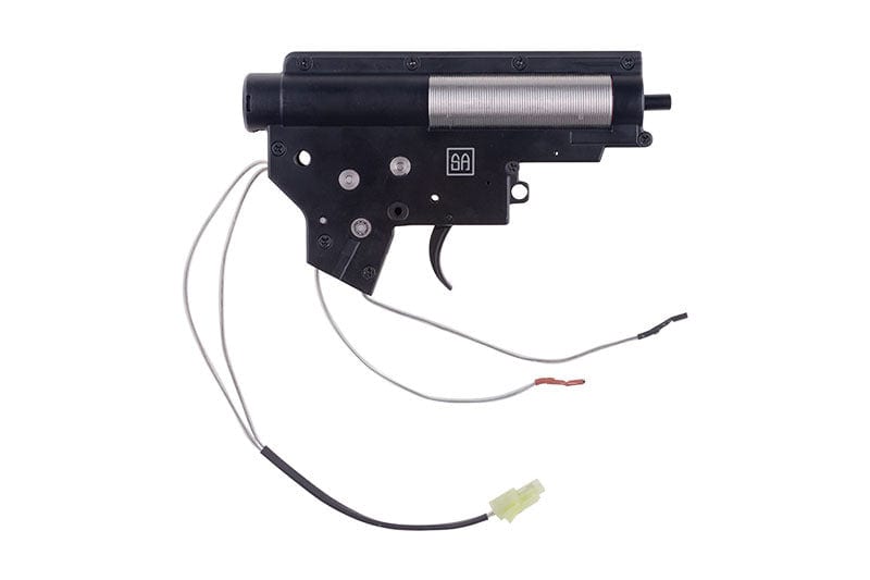Complete, reinforced gearbox v.2 Mod2 with electronic contact (rear wiring) by Specna Arms on Airsoft Mania Europe