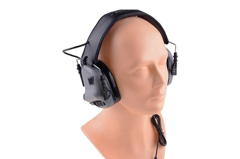 Active hearing protectors M31 - Cadet Gray by Earmor on Airsoft Mania Europe