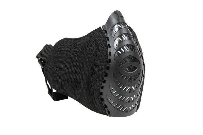 Half Face mask - black by FMA on Airsoft Mania Europe