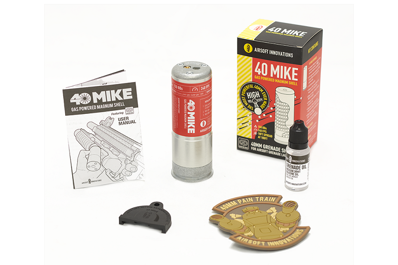 Gas grenade 40 Mike by Airsoft Innovations on Airsoft Mania Europe