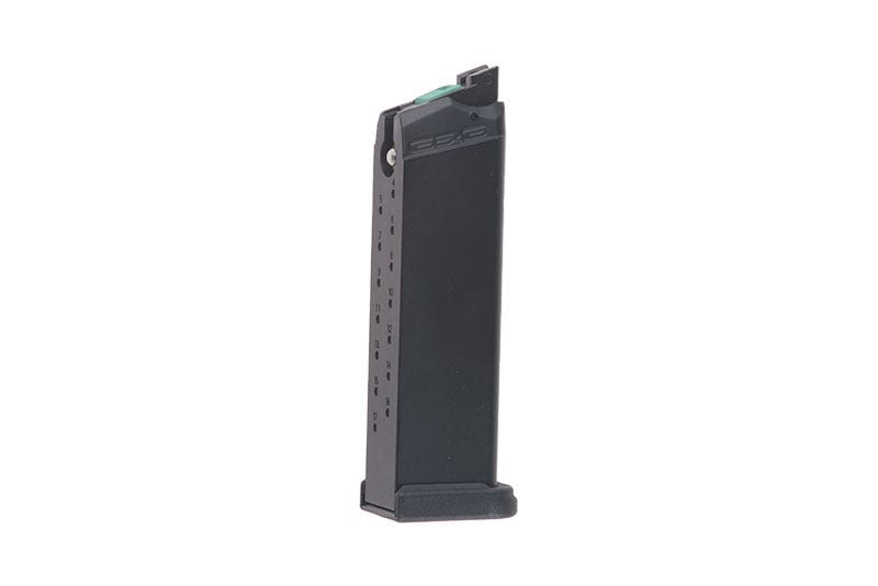 23BBs green gas magazine for GTP9 replica by G&G on Airsoft Mania Europe