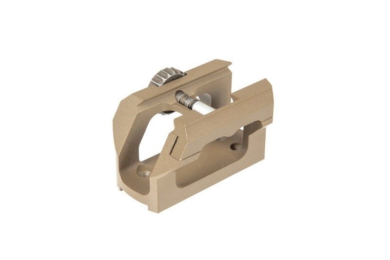 Low Drag Tactical Mount for T1 / T2 type sights - Dark Earth by AIM-O on Airsoft Mania Europe