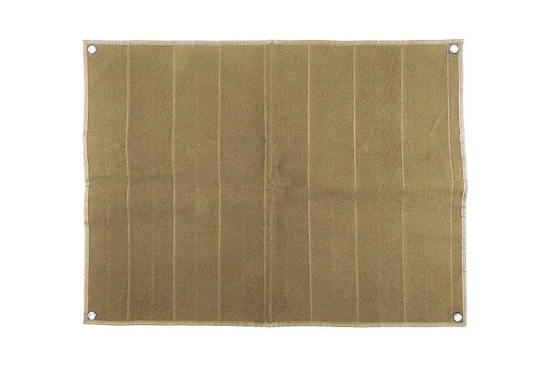 Large Patch Wall for Collectors of Patches - tan