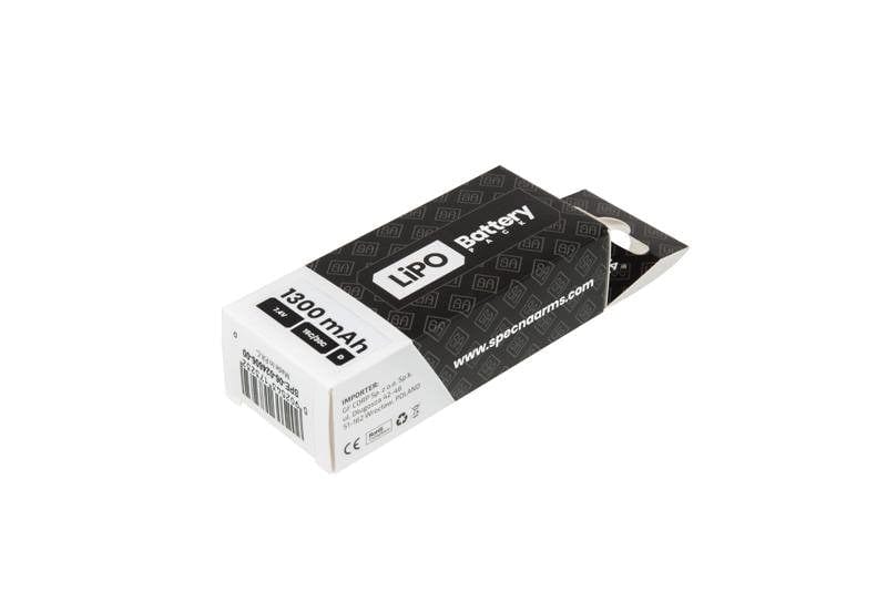 LiPo 7.4V 1300mAh 15 / 30C Battery - T-Connect (Deans) by Specna Arms on Airsoft Mania Europe