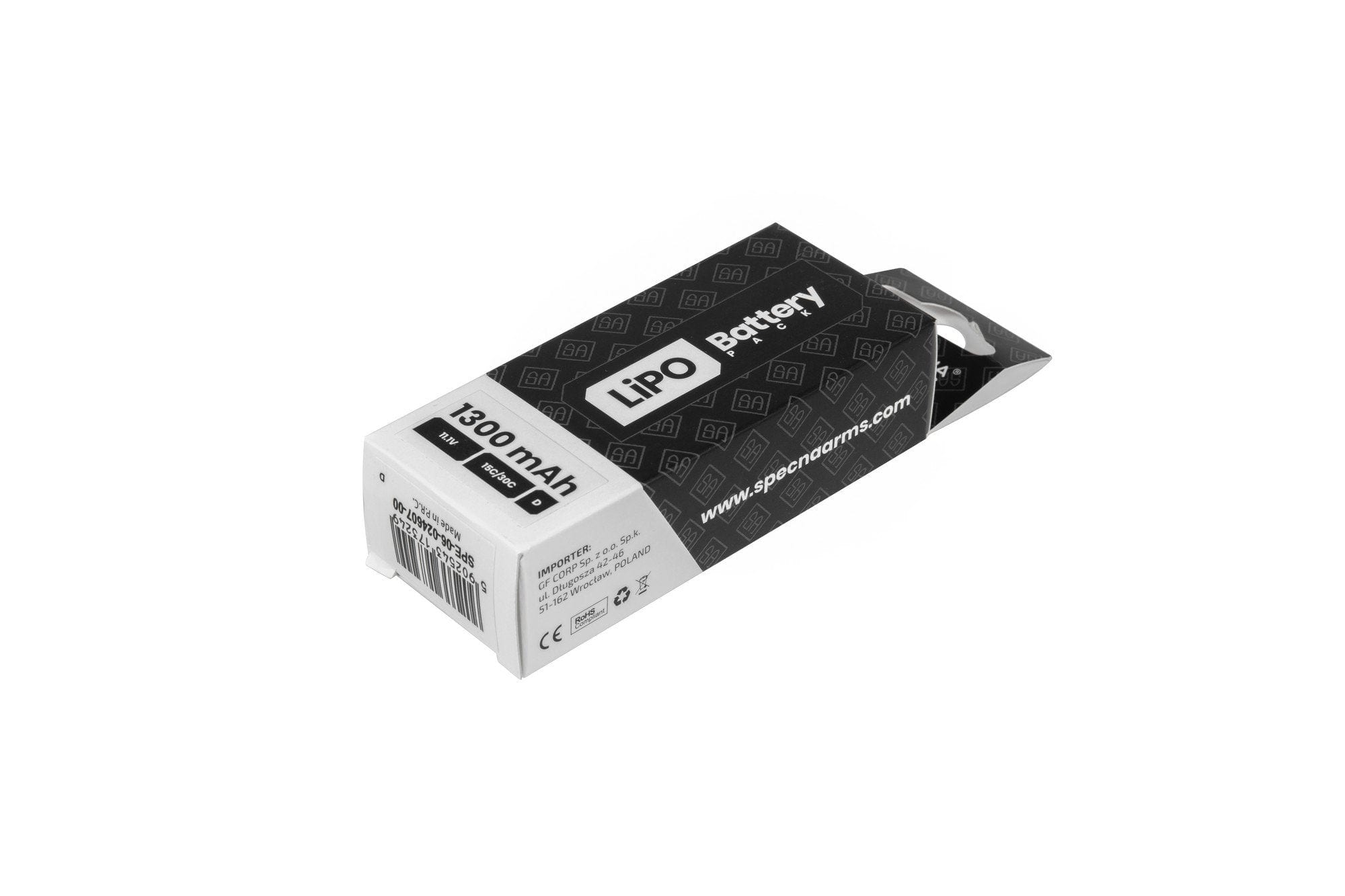 LiPo 11,1V 1300mAh 15 / 30C Battery - T-Connect (Deans) by Specna Arms on Airsoft Mania Europe