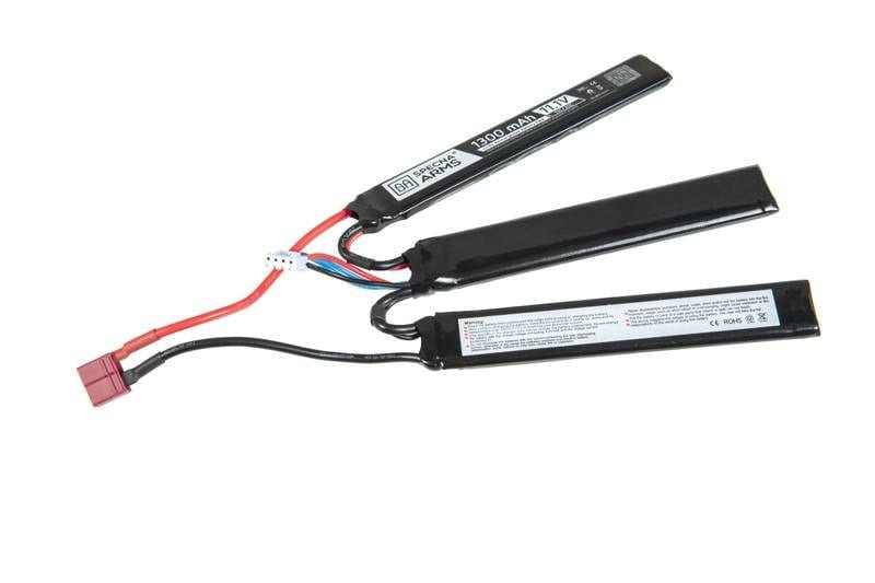LiPo 11,1V 1300mAh 15/30C Battery - Butterfly Configuration - T-Connect (Deans)