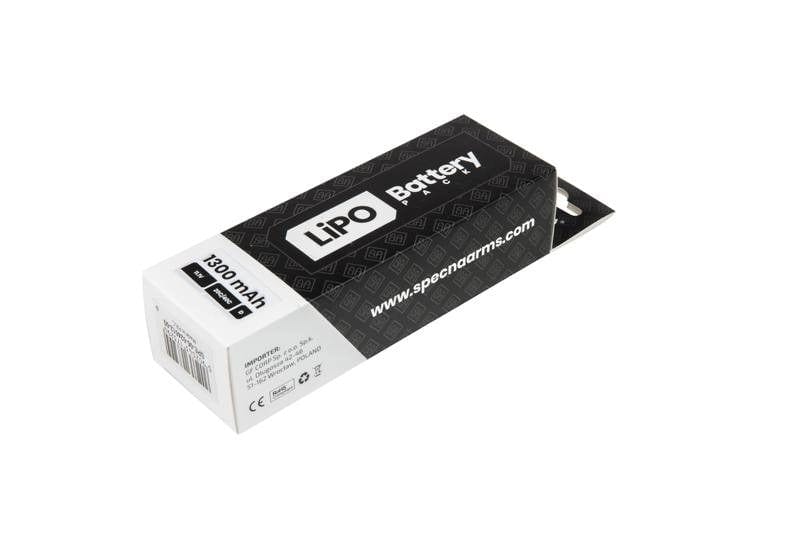 LiPo 11,1V 1300mAh 20 / 40C Battery - T-Connect (Deans) by Specna Arms on Airsoft Mania Europe