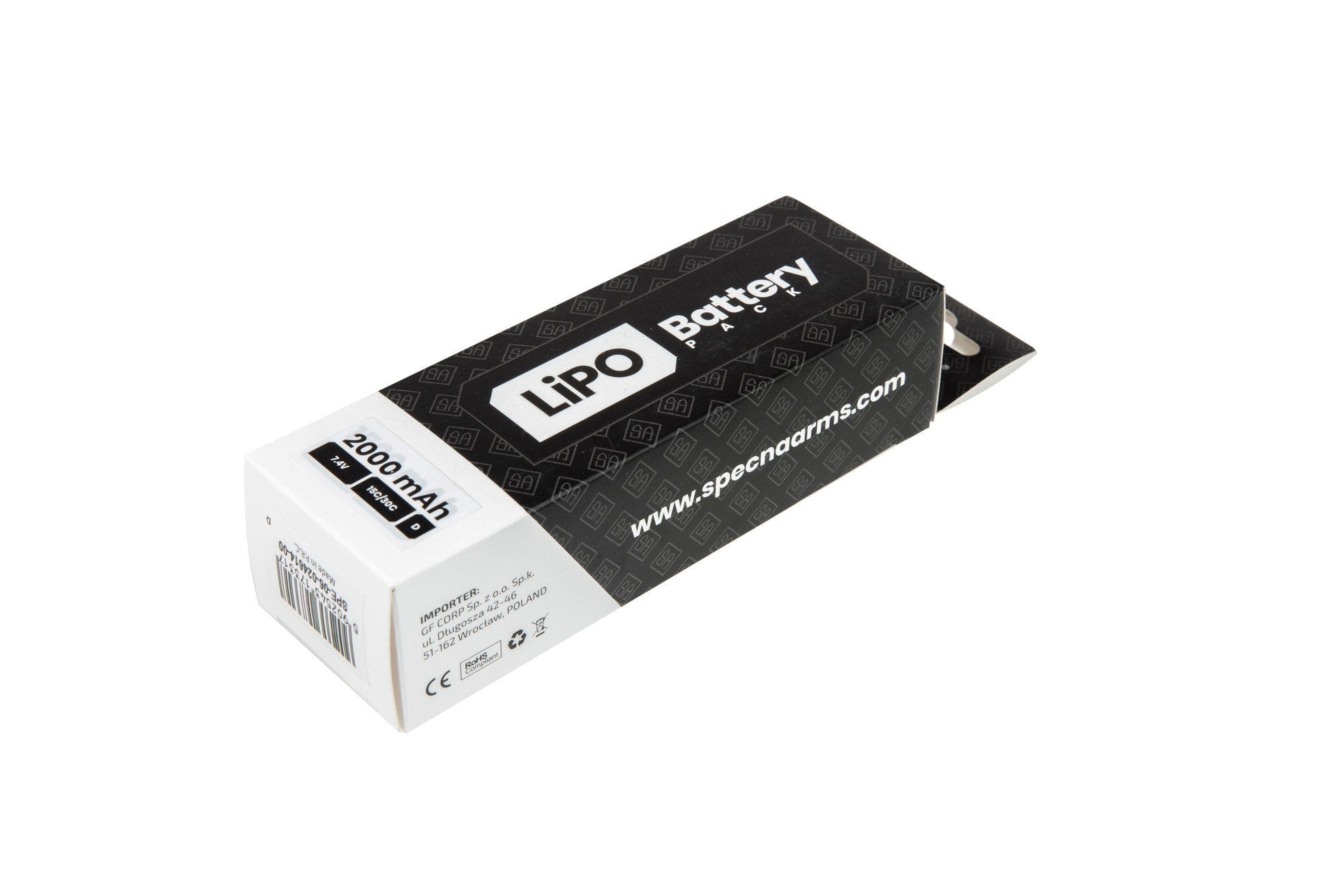 LiPo 7.4V 2000mAh 15 / 30C Battery - T-Connect (Deans) by Specna Arms on Airsoft Mania Europe